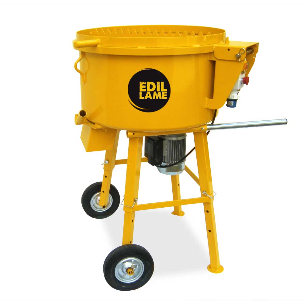 Edil Lame Mortar mixers. Mixer for mortar, stucco, cement or lime plaster, gypsum, glue and premixes, paints, varnishes, muds, resins 